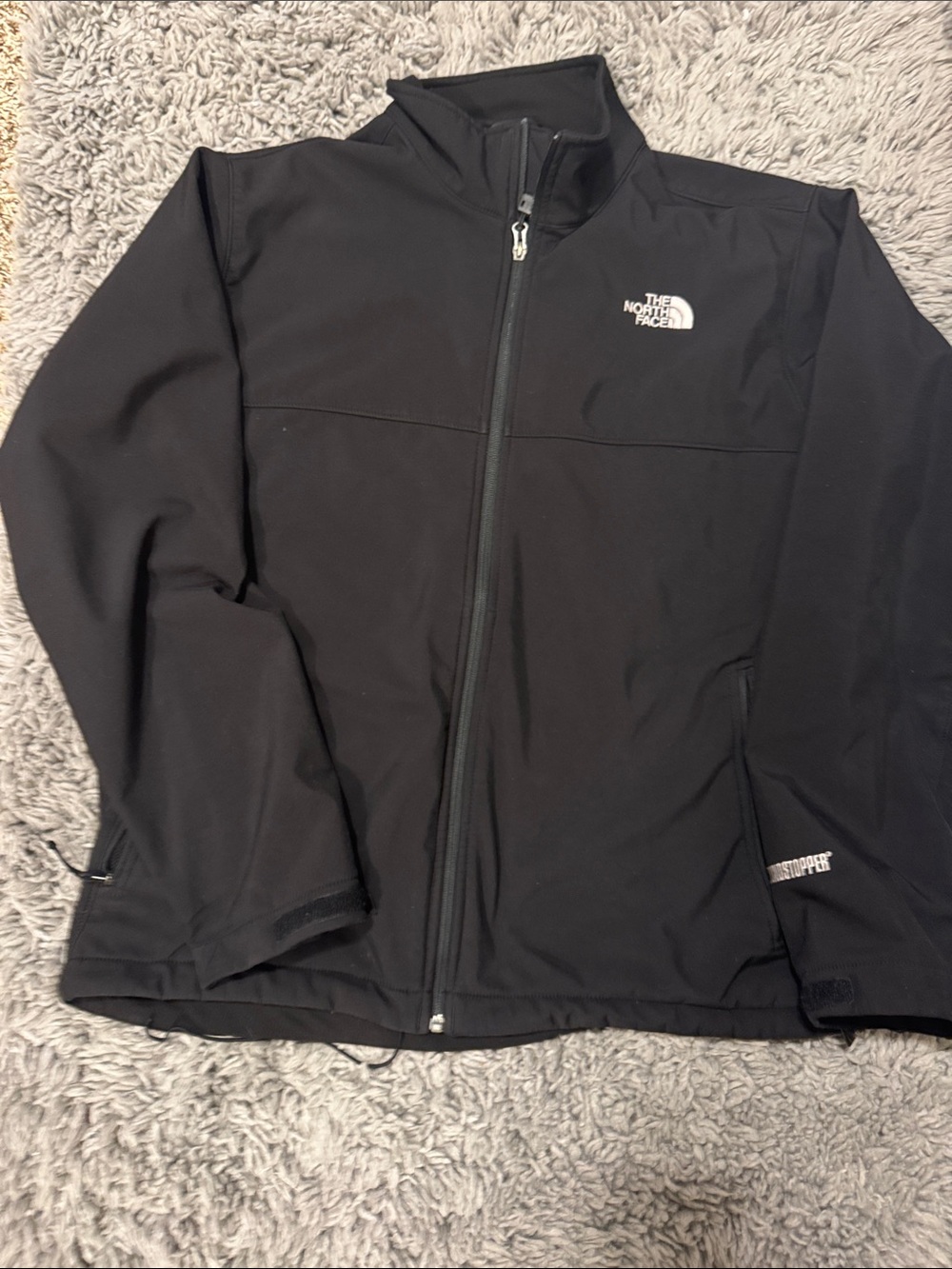The North Face Black Lightweight Softshell Jacket